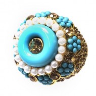 PRINCESA BROOK-LYNN TURQUOISE RING